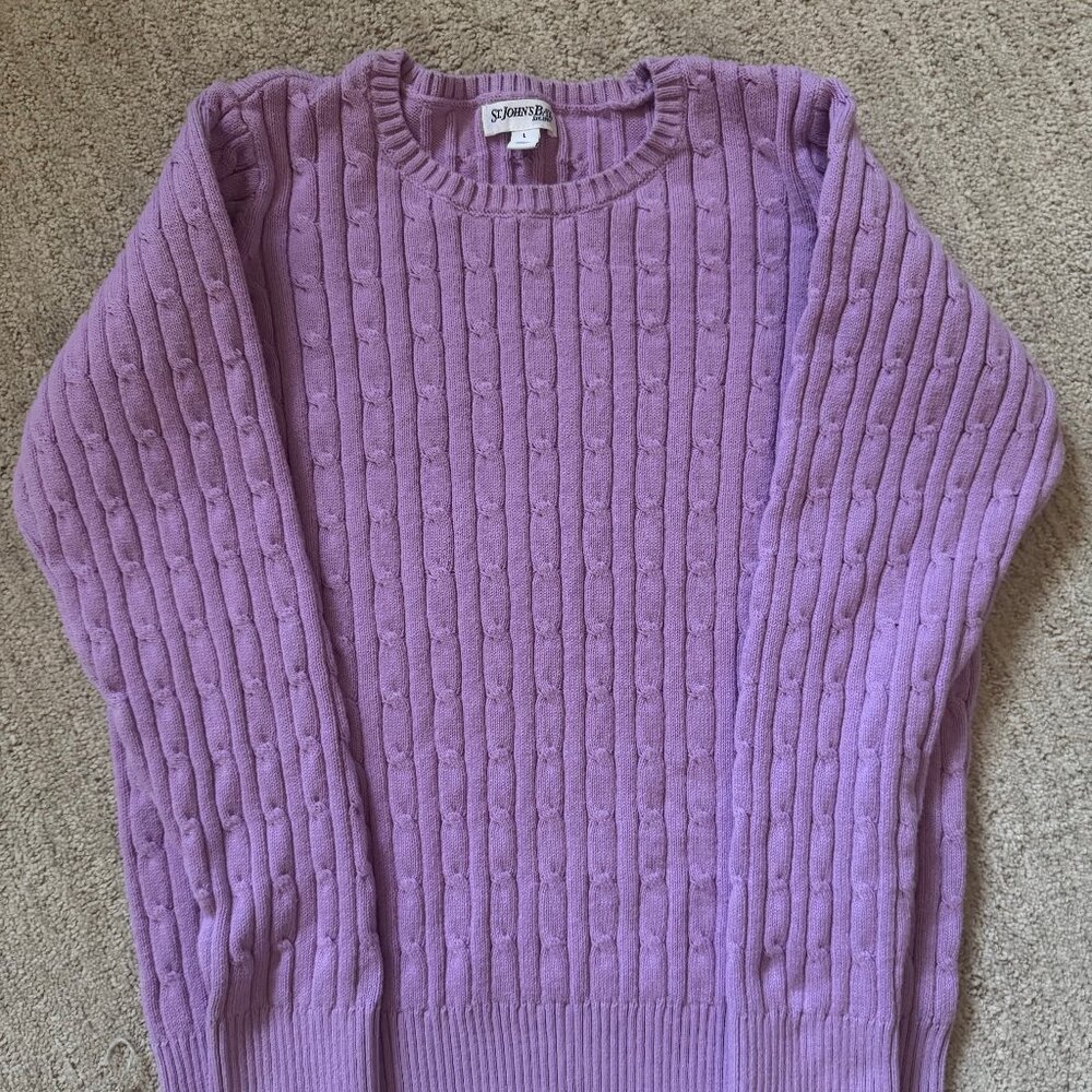 Women’s “St. John’s Bay” Purple Sweater